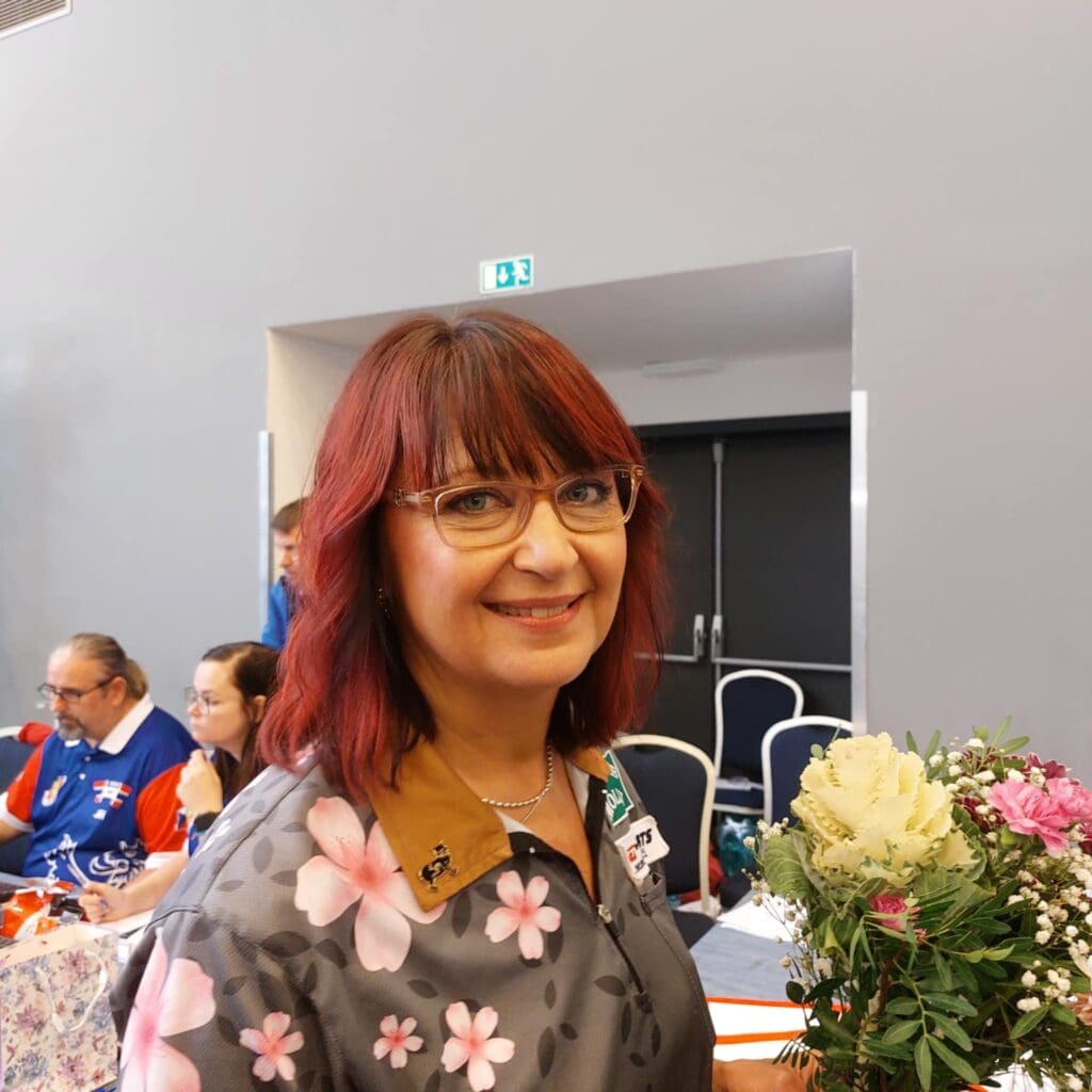 Kuvassa Kirsi Viinikainen Czech Open 2024 voittaja